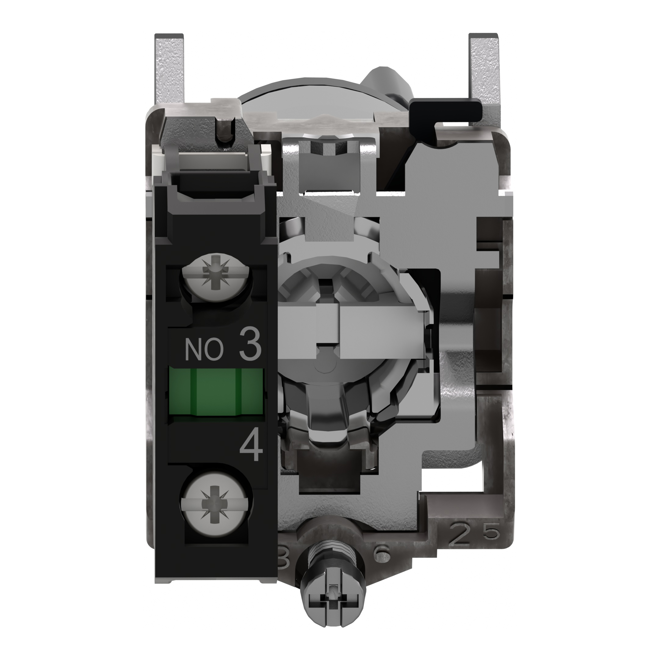 schneider electric Nyckelvred ø22 2-position kvarstående 1no 600