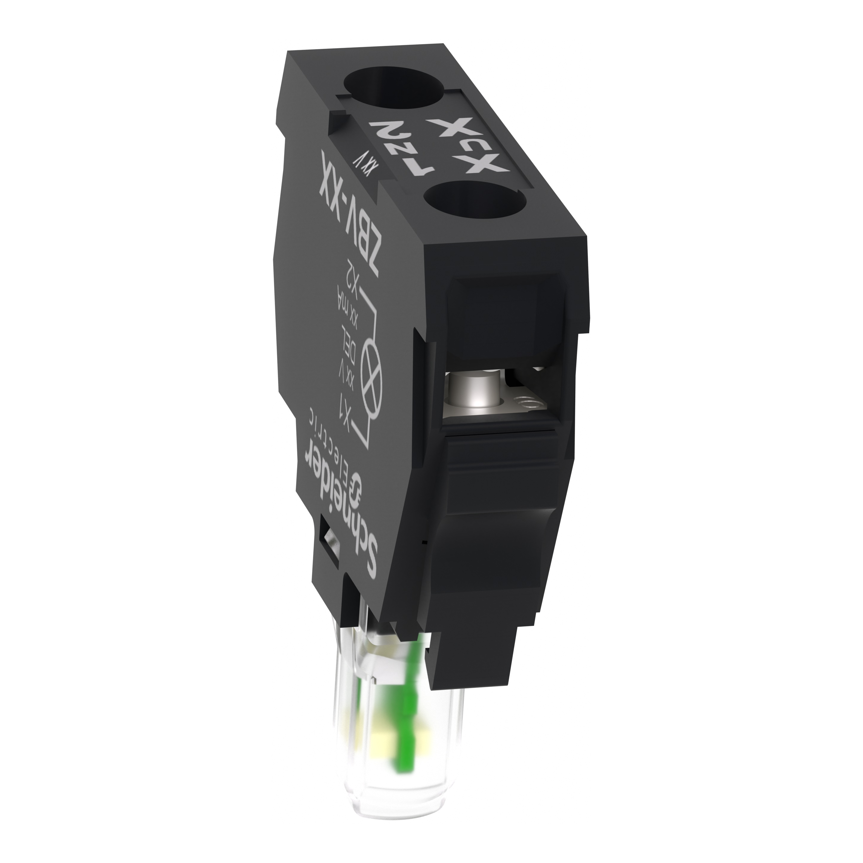 schneider electric Lampblock vit led 24v