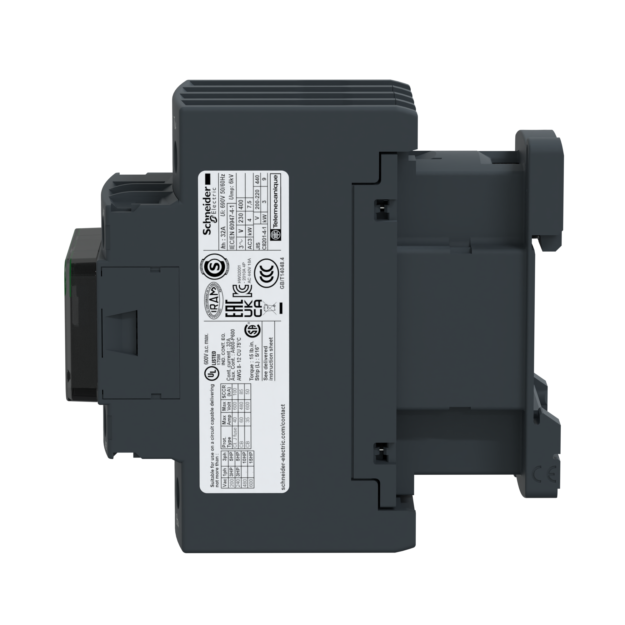 schneider electric Kontaktor 32a 4sl ac1 24v dc
