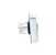 schneider electric Dubbeltrycke vit "i" svart "o