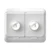 schneider electric Pistorasia exxact 2s/16a/ip44 ppj 2x luk. val