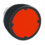 METALLTRYCKE RÖD DIA.37MM