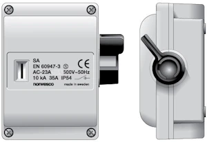 norwesco Turvakytkin vipu norwesco sa325 3x25a 415v 11kw ip54