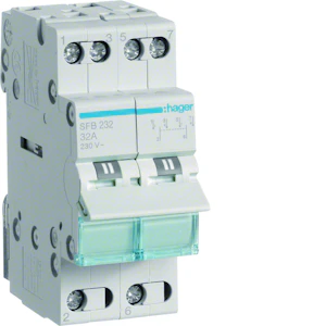 utu Vaihtokytkin sfb232 1-0-2 2n 32a 230vac
