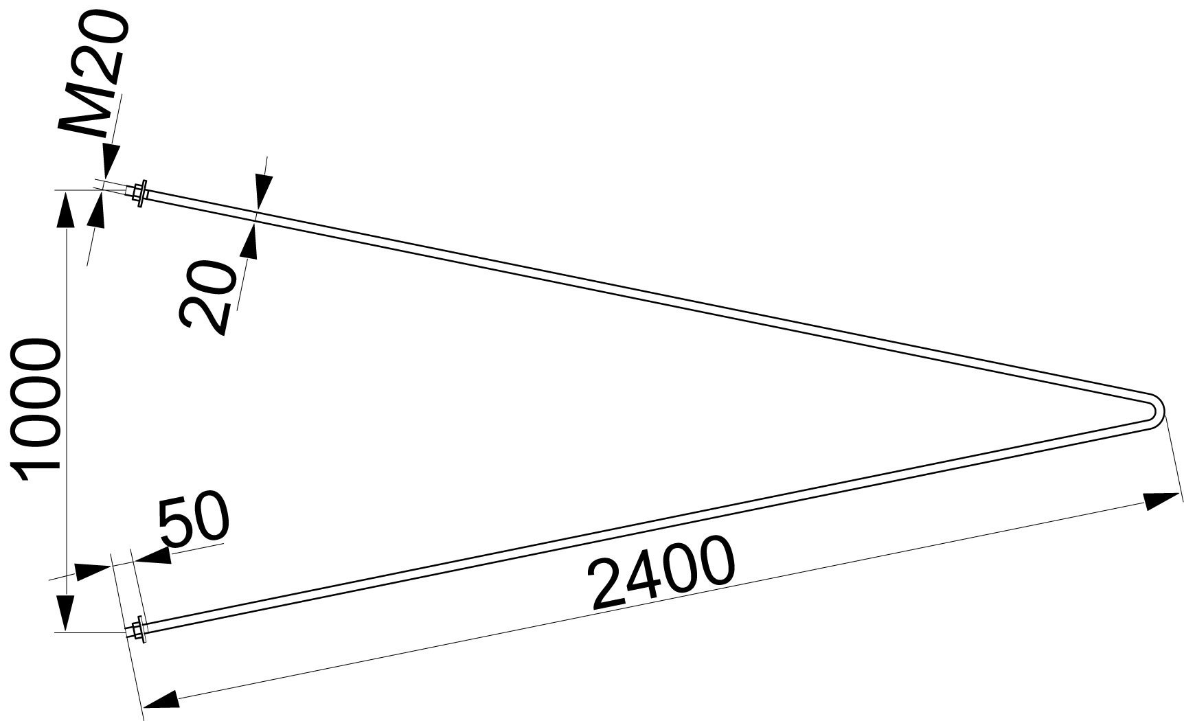 ensto Haruskiinnike sh 225 kaksoisharusta. (ka-20)