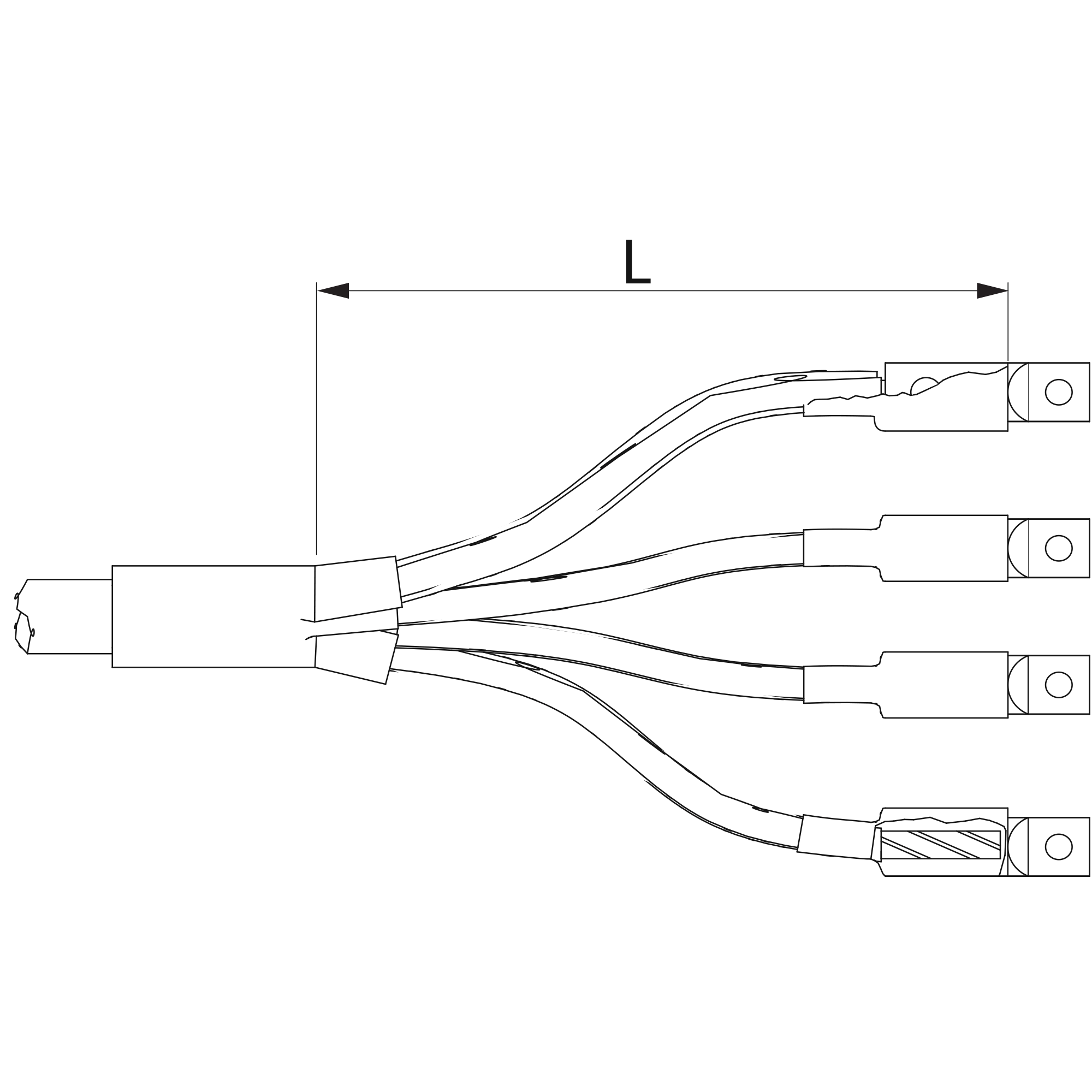 ensto Lisätarvikepakkaus sta4 al/cu 1kv 185-240mm2