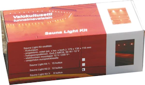 rinaldo Valokuituvalaisin rinaldo saunalight kit 8-kuitua 1,5mm