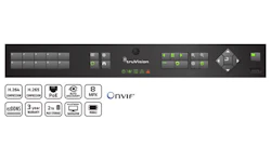 IP-TALLENNIN TRUVISION NVR11S NVR11, 8-KANAVAA, 8xPoE, 2Tb