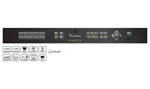 aritech Ip-tallennin truvision nvr11s nvr11, 16-kanavaa, 8xpoe, 2tb
