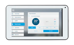 utc fire & security Tarvike zerowire ux-touch01 kosketusnäyttö 7in