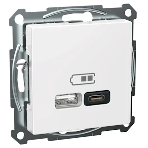 schneider electric Telerasia exxact usb-lataus pr. a+c 2,4 a val