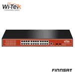 ETHERNET KYTKIN 24-PORT POE 400W