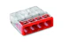 wago Rasialiitin wago 2273, 4-n, blister pun (20kpl)