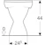 ido Wc-alaosa ido z7146301001 glow 63 poistop va