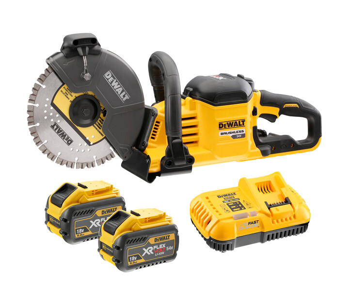 AKKULAIKKALEIKKURI DEWALT DCS691X2 54V 230MM 2X9AH