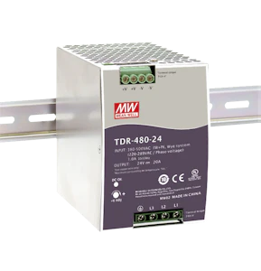 mean well Virtalähde mean well 3-v 480w 24vdc 20a din