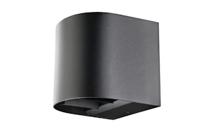 sg Armatur artes round svart 2700k