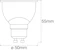 ledvance Wifi sp t w 45° 5w/2700 gu10