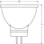 osram Led-lamppu mr11dim2030 3,1w/827 12v gu4