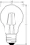 osram Led normal 15 blå e27