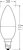 osram Led-lamppu parathom cl b 60 7w/827 fr e14