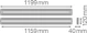 ledvance Ripustusvalaisin indiviled ln indv d/i 1200 42w/830 dali