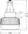 osram Led-lamppu hql led high bay hql led hb 13000 95w/840 e40