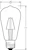 osram Led-lamppu retrofit cl edison 25 2w/827e27filrf