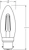 osram Led-lamppu osram clb 25 2,5w/827 fil b22d