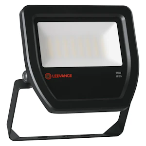 ledvance Valonheitin flood led flood led 30w/4000k bk ip65
