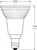 osram lamput Kohdelamppu parathom par16 50d 36 5,5w/927 dim e14