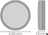 ledvance Pinta-asennusvalaisin surface sf blkh ip65 10w/830 s wh