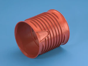 wavin Dubbelmuff wavin rib 250 exklusive tätningsring, pp