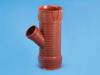 GRENRÖR WAVIN RIB 250/110 FÖR SLÄTA RÖR, EXKL. TÄTN.RING