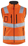 LIIVI BLÅKLÄDER 304925175300 ORANS SOFTSHELL HI-VIS KOKO XL