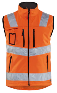 blåkläder Liivi blåkläder 304925175300 orans softshell hi-vis koko xl