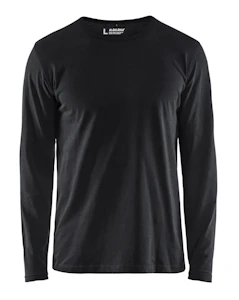 blåkläder T-paita blåkläder 3500-1042-9900-musta s