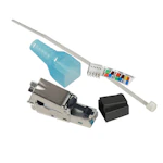 RJ45-PLUGG KAT 6A STP