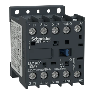 schneider electric Kontaktor 9a +1sl 220vac
