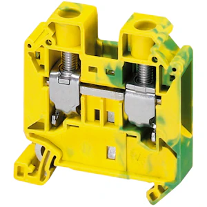 schneider electric Kopplingsplint 2 pol 16mm² grön/gul