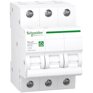 schneider electric Minibrytare resi9 3p c25a