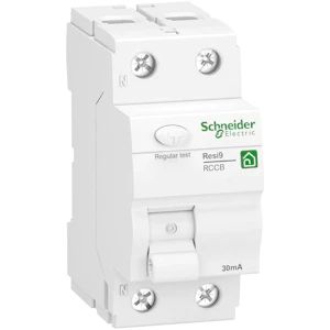 schneider electric Jordfelsbrytare resi9 2p 25a 30ma f