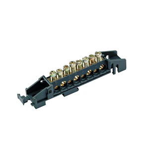 schneider electric Pe/n-skena 2x8-hål 13576