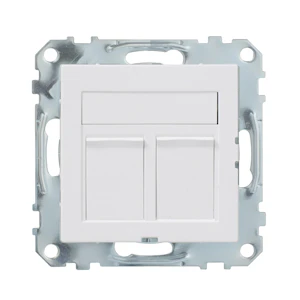 schneider electric Mod-ut exxact plant m 2x kat6 utp s-one vit