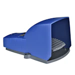 FOTPEDAL 2 NC + NO BLÅ IP66