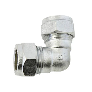 undefined Puserruskulmaliitin 15 mm krom