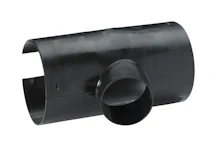 PVC-DRÄN SADELGRENRÖR 128x58