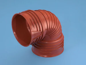 wavin Böj wavin rib 315x88,5 gr 2-muff exkl. tätningsring, pp