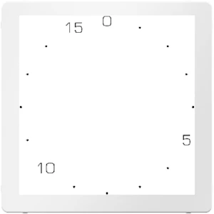 hager Centrumbricka timer 15 q.x vit
