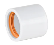 PP ÖVERGÅNG VIT 40-50 FP 73660 SLÄT/MUFF KORT